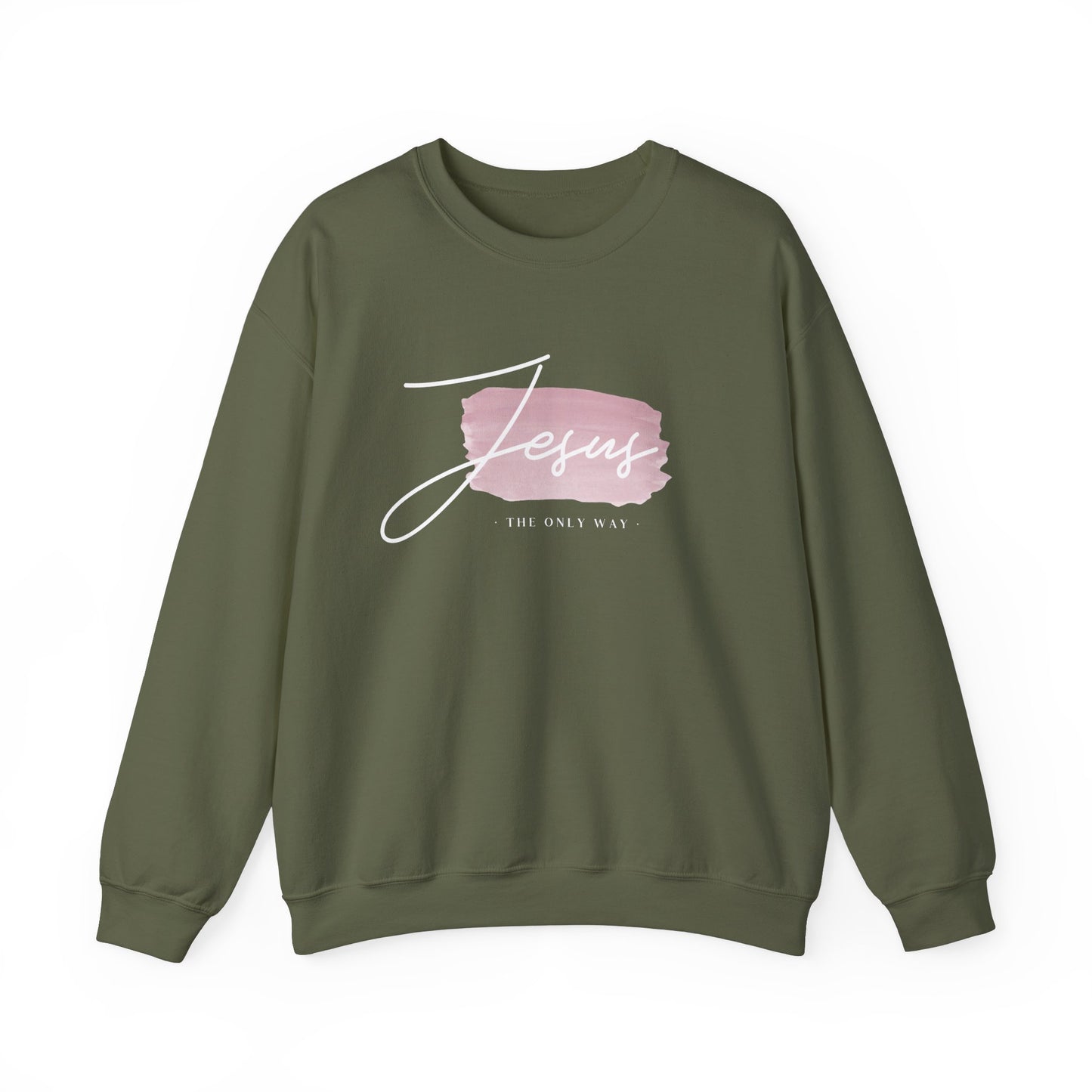 Jesus Is The Only Way | Crewneck Sweatshirt