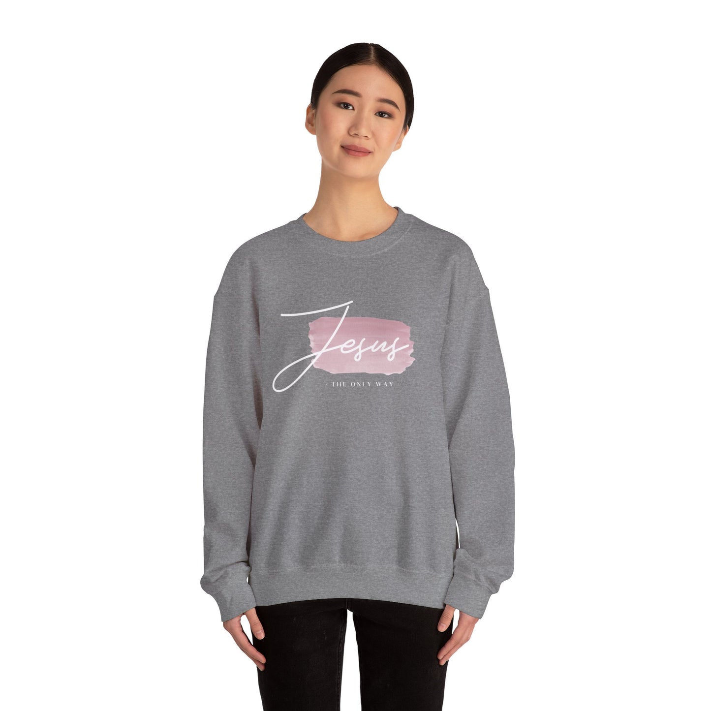 Jesus Is The Only Way | Crewneck Sweatshirt