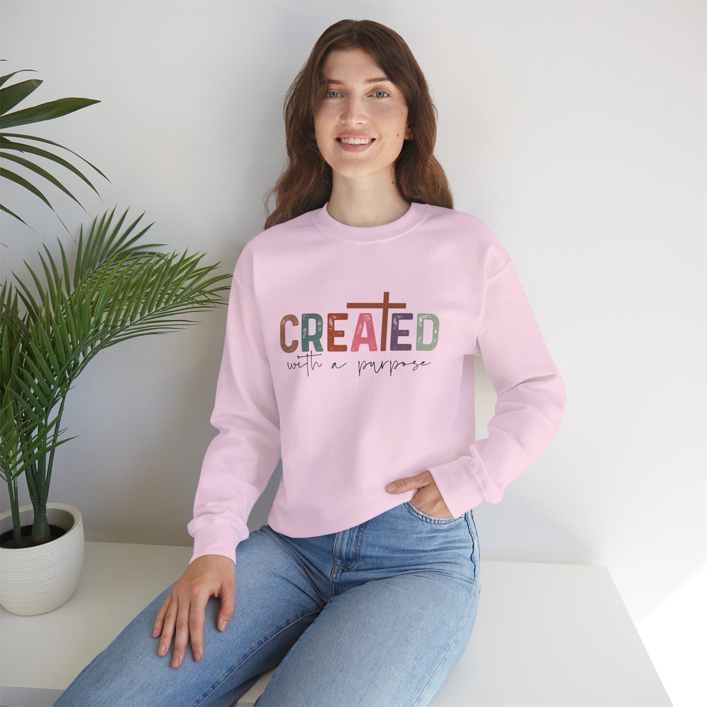 With a Purpose | Crewneck Sweatshirt