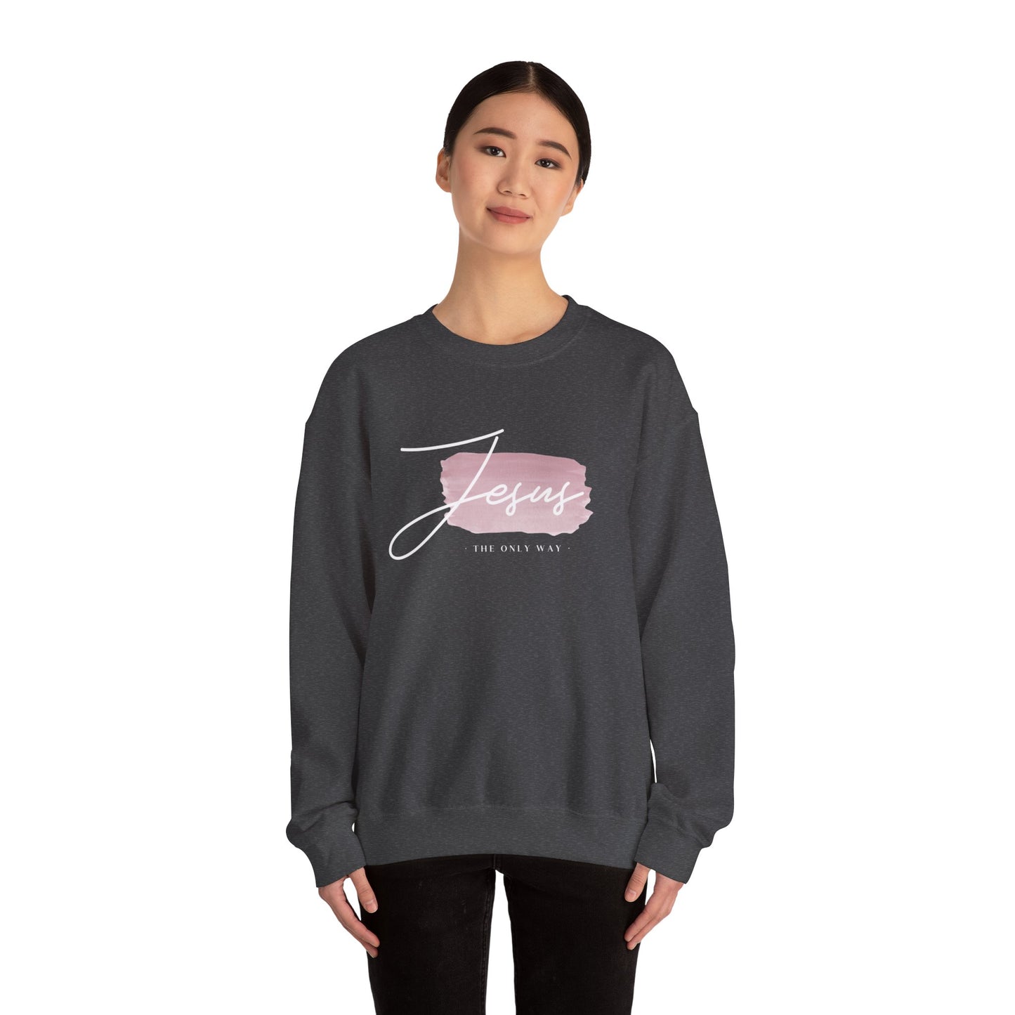 Jesus Is The Only Way | Crewneck Sweatshirt