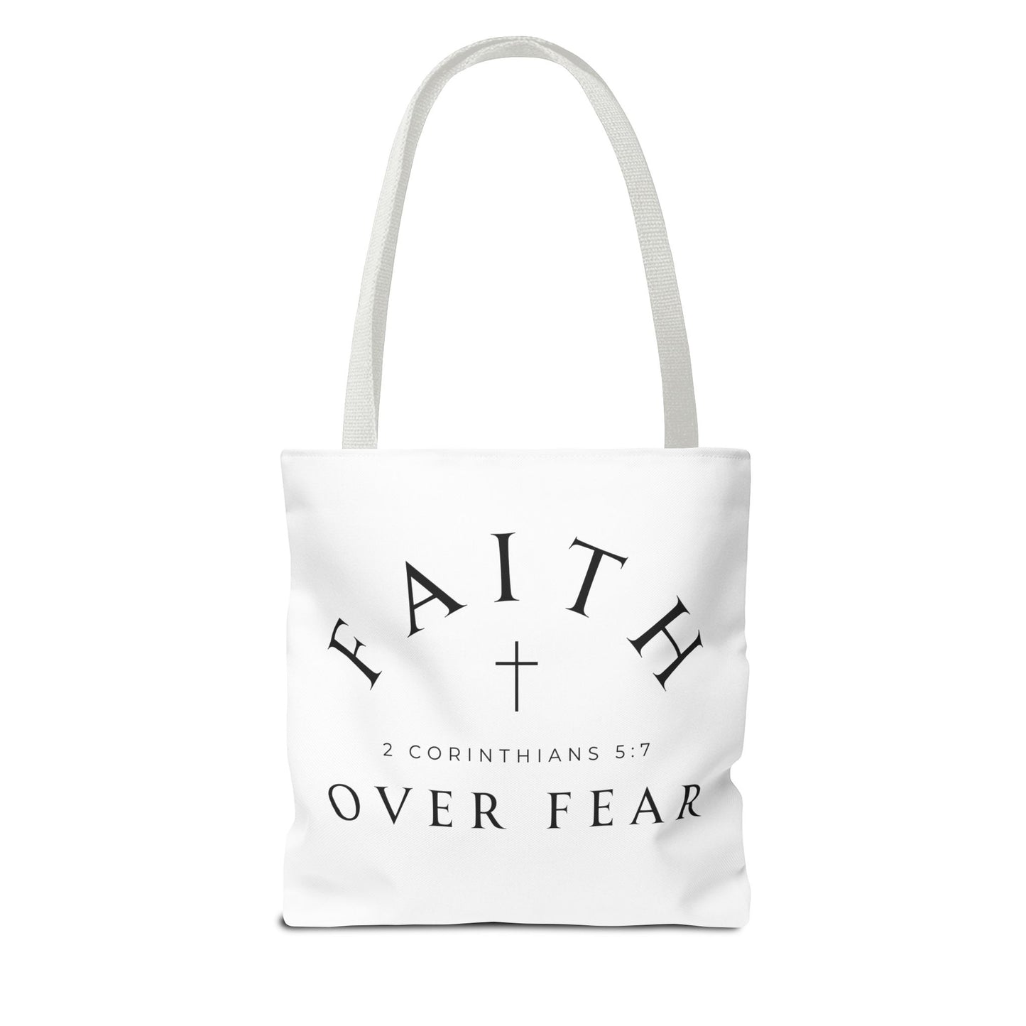 Faith Over Fear | Custom Tote Bag