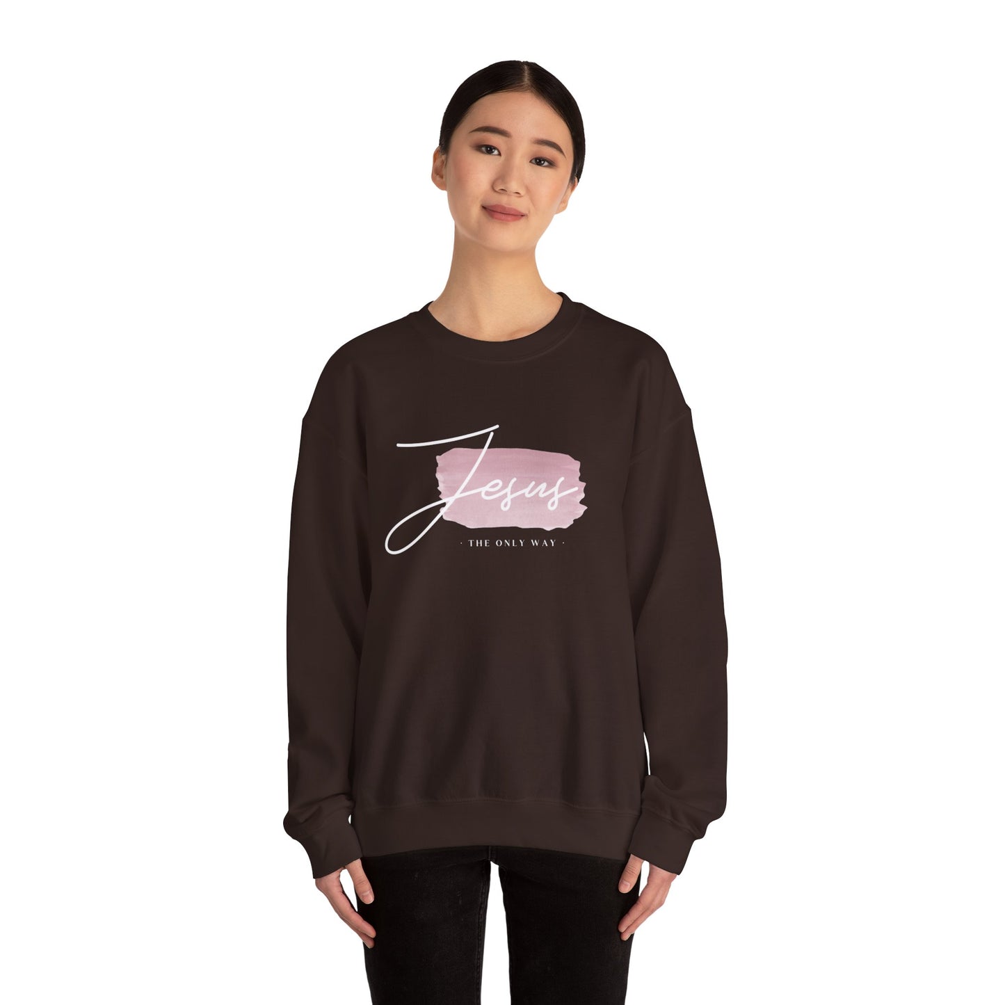 Jesus Is The Only Way | Crewneck Sweatshirt