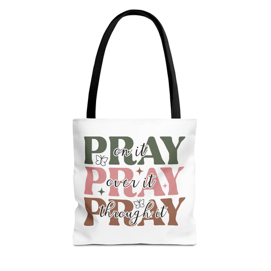 Pray Over It - Bolsa de tela (AOP)