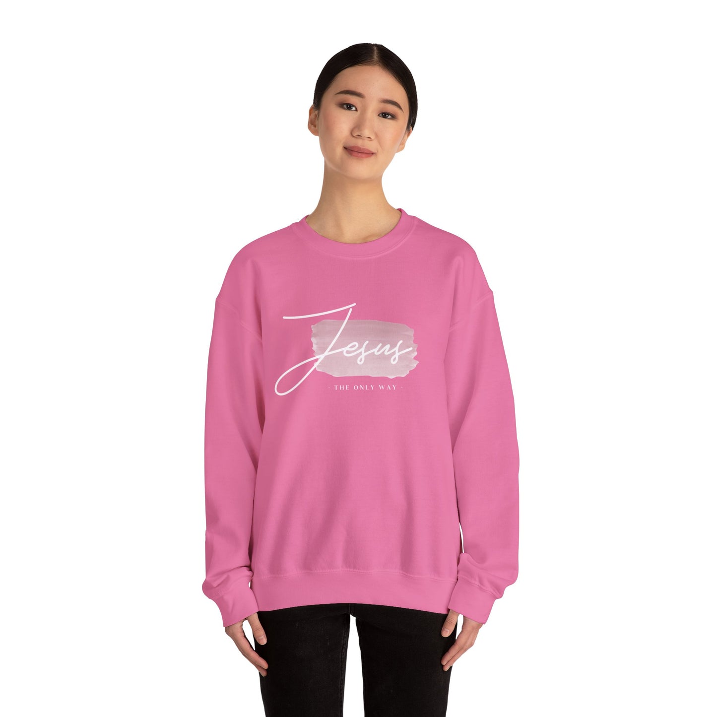 Jesus Is The Only Way | Crewneck Sweatshirt