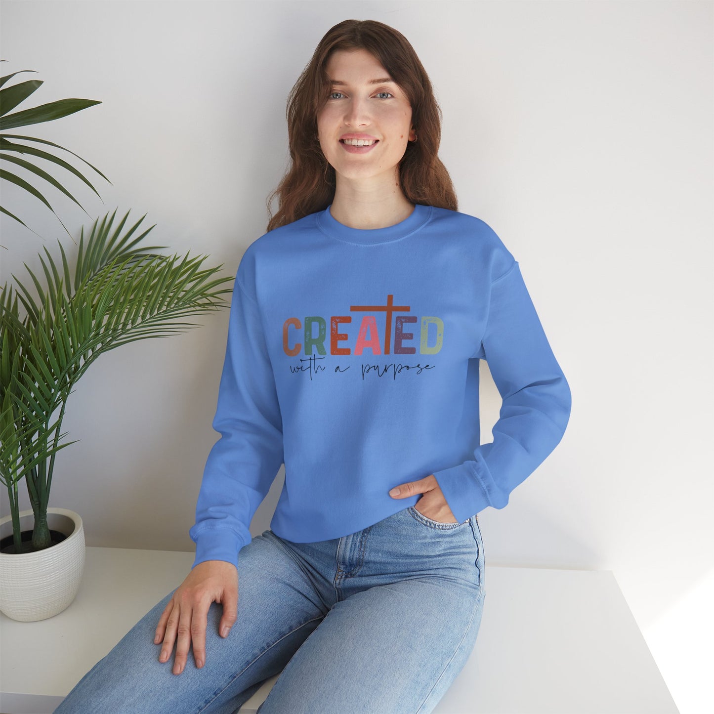 With a Purpose | Crewneck Sweatshirt