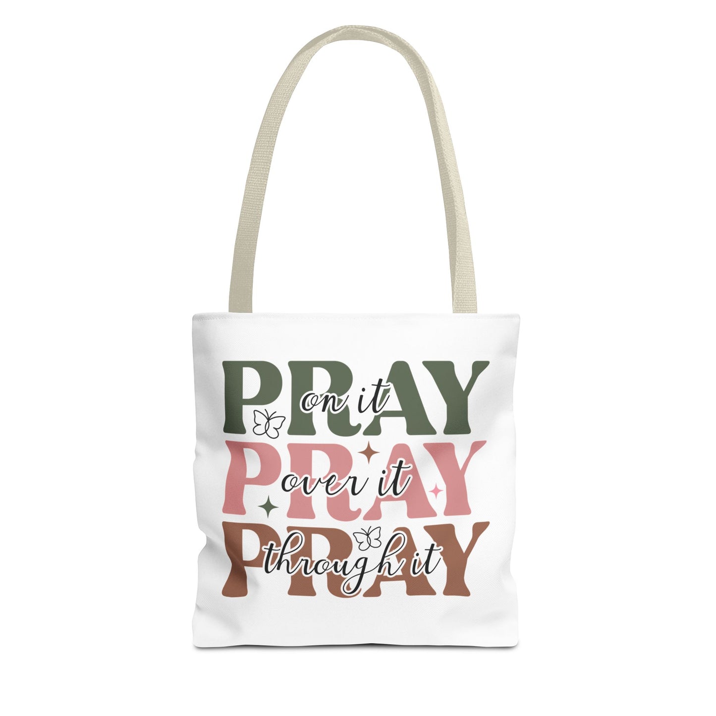 Pray Over It - Bolsa de tela (AOP)