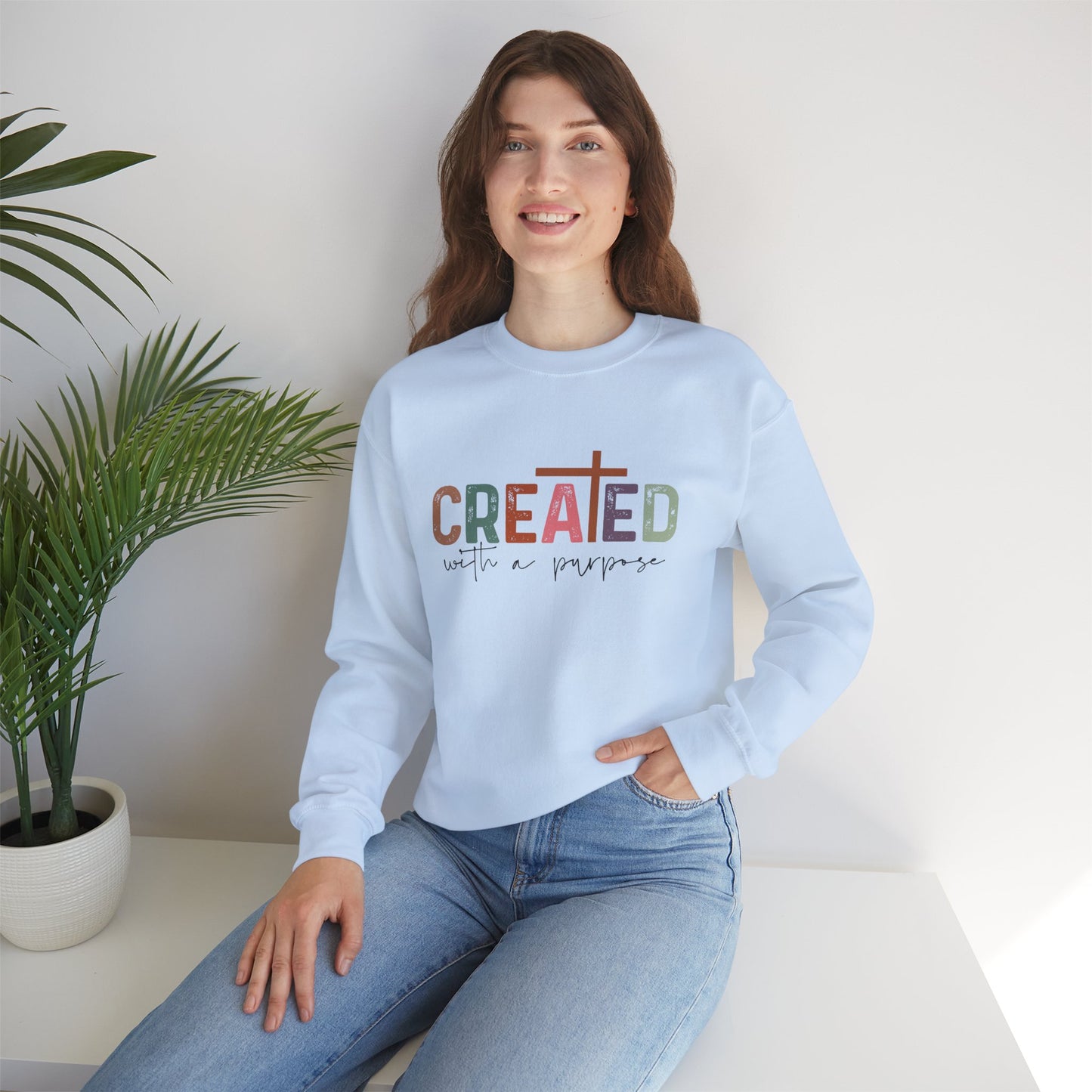 With a Purpose | Crewneck Sweatshirt