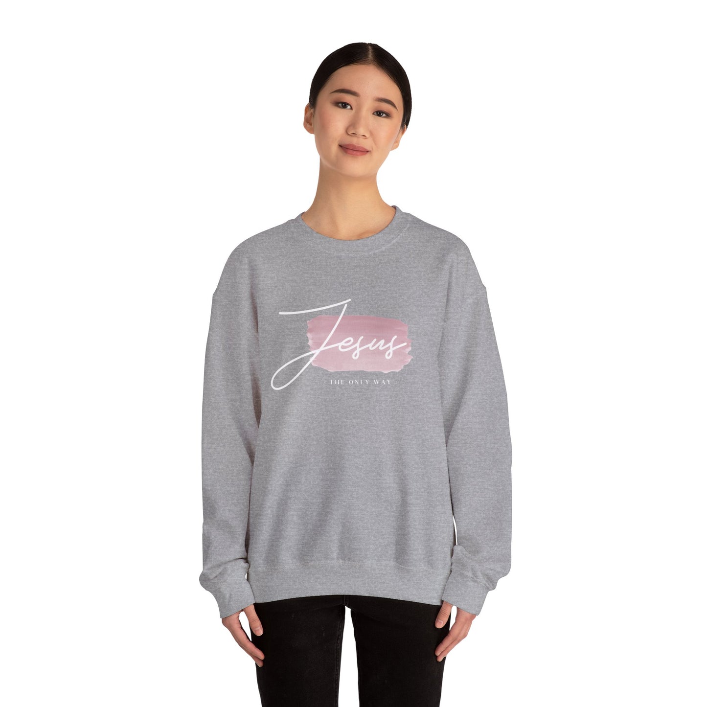 Jesus Is The Only Way | Crewneck Sweatshirt