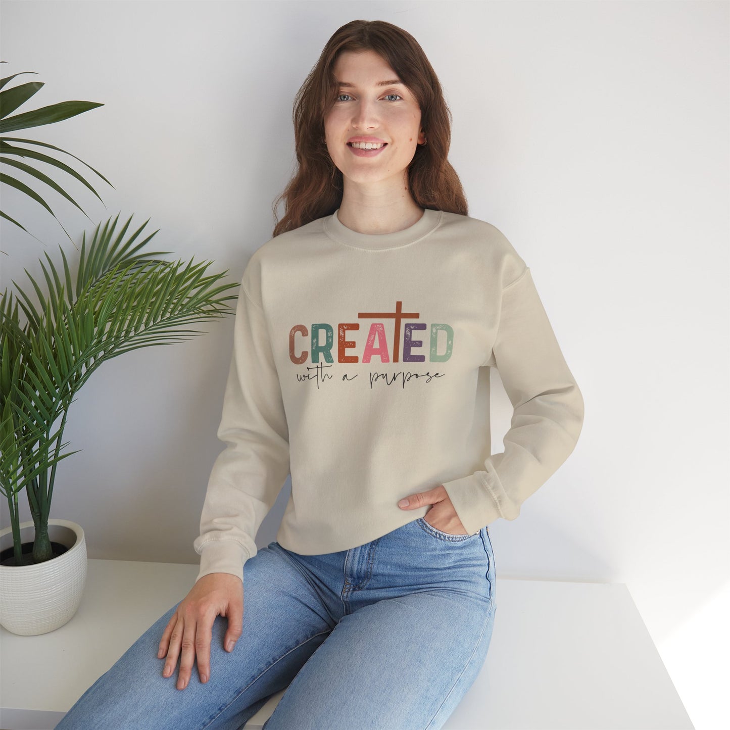 With a Purpose | Crewneck Sweatshirt