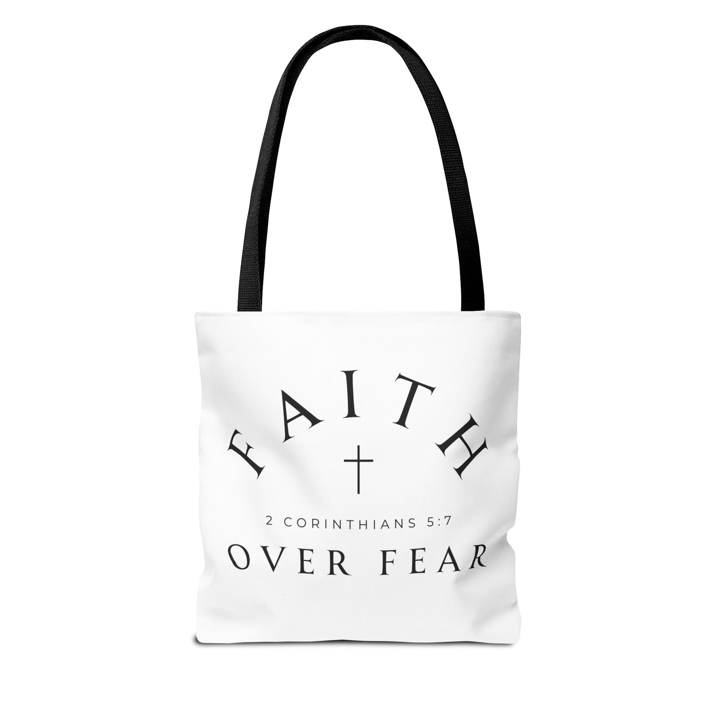 Faith Over Fear | Custom Tote Bag