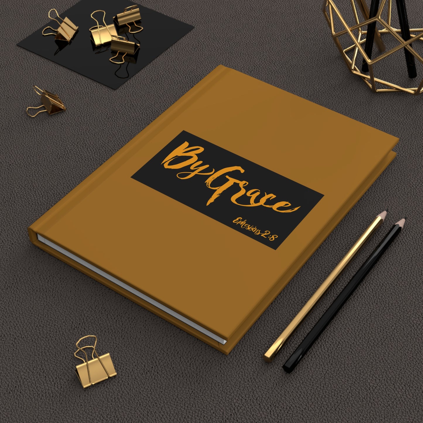 By Grace - Hardcover Journal Matte