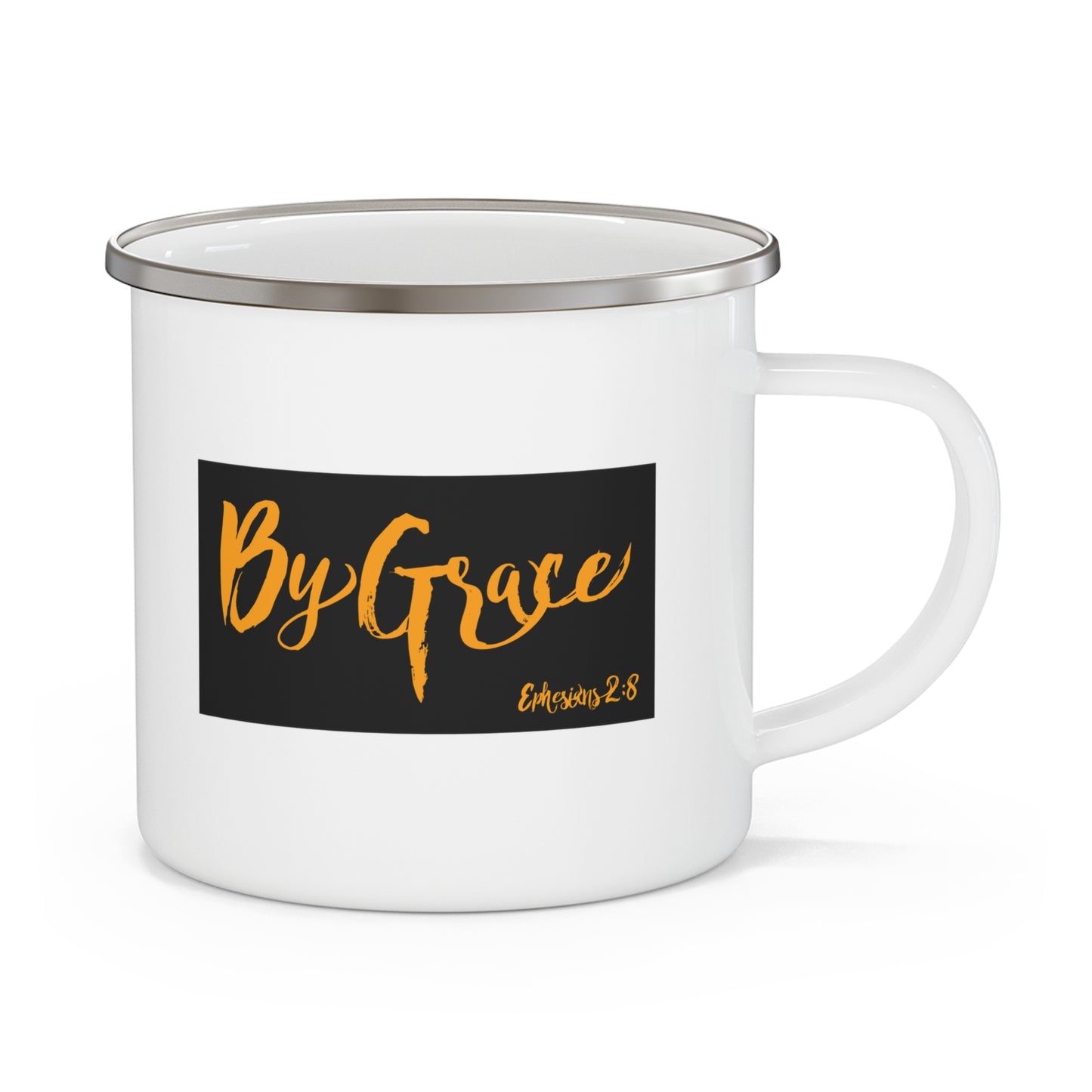 By Grace - Enamel Camping Mug